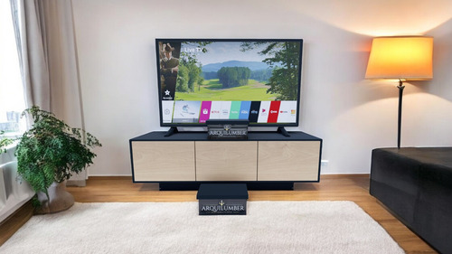 Rack Tv 70 Pulgadas Gold Maya