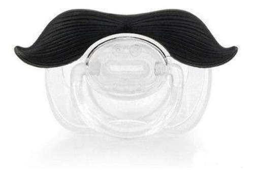 Chupon Bigote De Silicona Libre De Bpa
