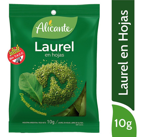 Alicante Laurel En Hojas X 10 Gr