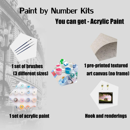 Bimkole Kits De Pintura Al Leo Para Caballos Por Nmeros, Pin