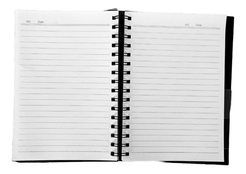 Libreta Notebook 5 Separadores 100 Hojas Espiral 14.5x21