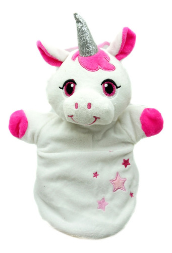 Titere Mano N06 Unicornio Peluche Animal Caballo Juguete