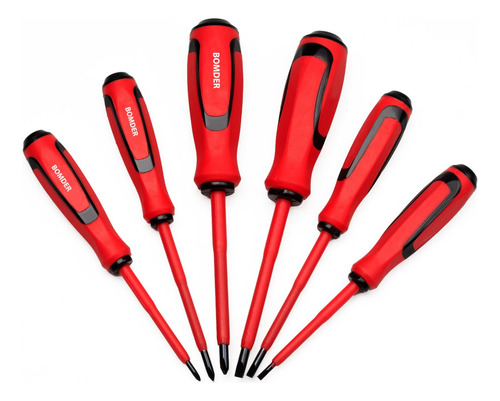 Kit Chave Fenda - Philips P/ Eletr. (6 Un.) Nr10 Bom-3110