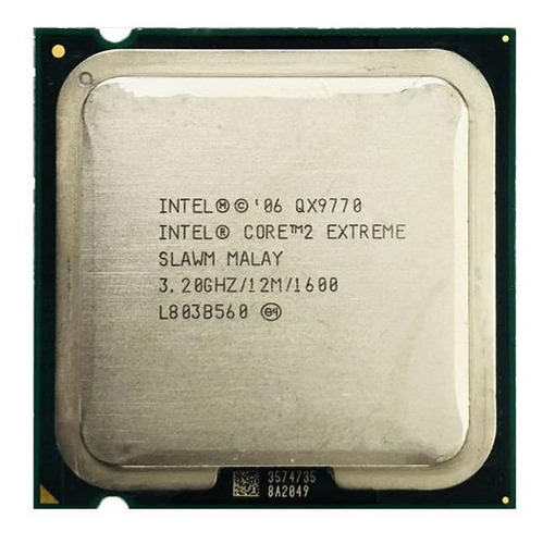 X Procesador Intel Core 2 Extreme Quad Qx9770 3.20ghz 12mb (Usado)