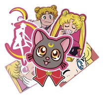 Comprar Pack Stickers Sailor Moon Calcomanias Apum Vinilo P Termo