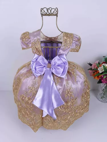 Vestido Infantil Princesinha Sofia 03 Anos