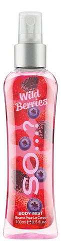 Body Mist Wild Berries 100ml So