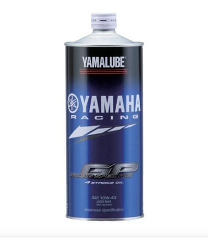 Imagen 2 de 2 de Aceite Yamalube Gp De Carreras 10w40 Sintetico (rs4gp)
