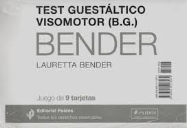 Test Guestaltico Visomotor - Juego Tarjeta Bender