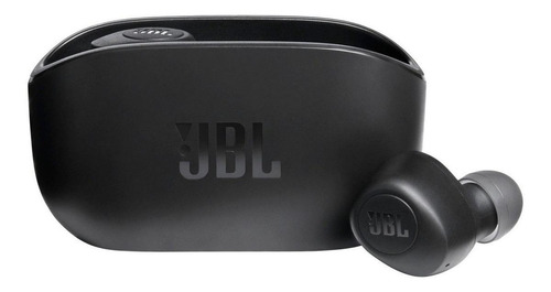 Fone De Ouvido Sem Fio Bluetooth Jbl Wave Buds Preto