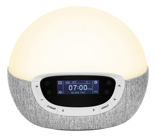 Lumie Bodyclock Shine 300 - Reloj Despertador Simula El Ama.