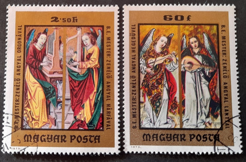 Sello Postal Hungría - Arte Pintura 1973