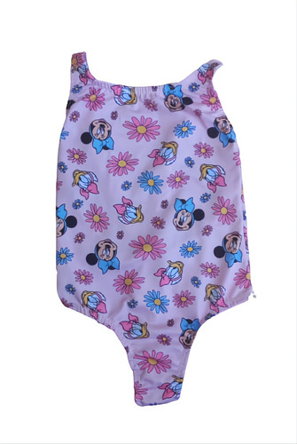 Malla Enteriza Minnie Disney Traje De Baño Beba 12 A 18 Mese