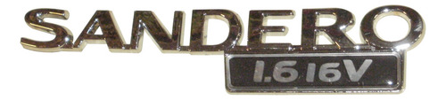 Emblema - Sandero 1,6 16v - Porton 