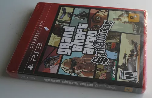 Gta San Andreas Ps3 Lacrado de Fábrica!, Jogo de Videogame Rockstar Nunca  Usado 82124095