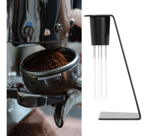 Distribuidor De Agitador De Café Con Estante De Soporte