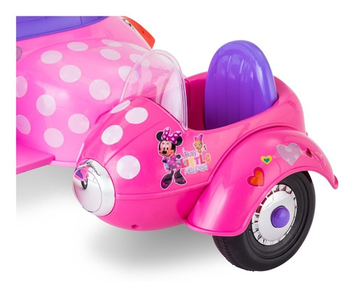 Moto Scooter Minnie Mouse Happy Helpers 6 Volt Sidecar