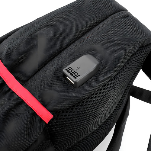 Mochila Negra Redragon Heracles Gb-82 De 15.6 Pulgadas Negro