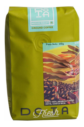 Dota Café Tarrazu Molido Costarricense, 12oz, 100% Frijol Ar