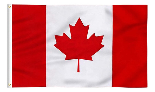 Gq Bandera Canada Maple 1.5m X 90cm Interior Exterior Asta