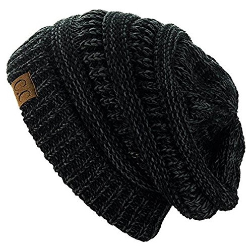 Gorro De Punto Trenzado Moderno Y Cálido