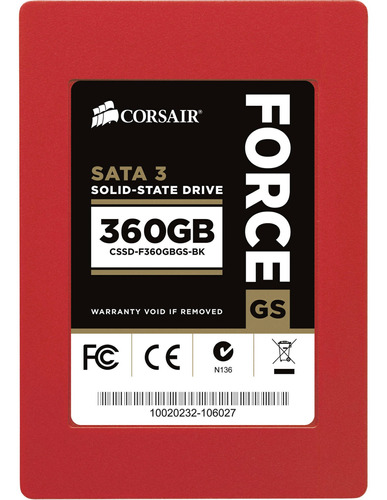 Corsair Gs 360 Gb Force Series Solid-state Hard Drive