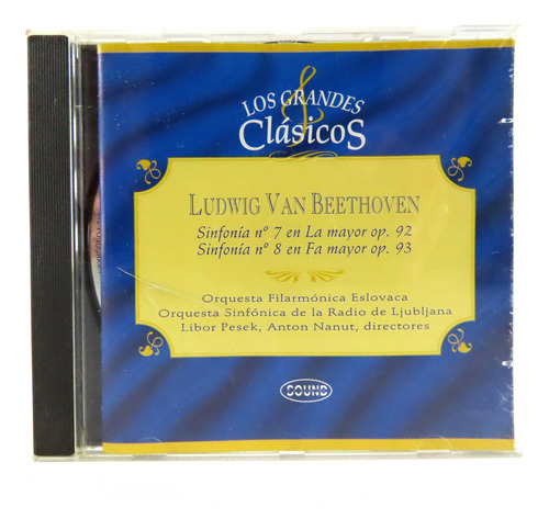 Cd 213 Los Grandes Clasicos -- Ludwig Van Beethoven 