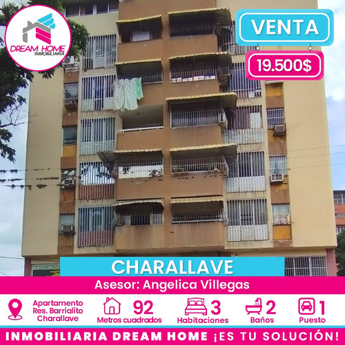 Apartamento En Venta Res. Barrialito  Charallave