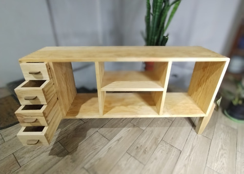 Mueble Para Centro De Entretenimiento Marrón Claro