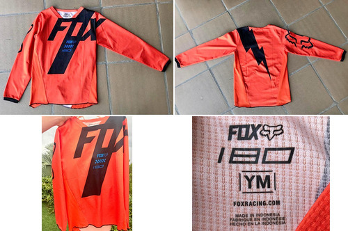 Set Pantalon Y Jersey Motocross Fox Talla Niños Usados