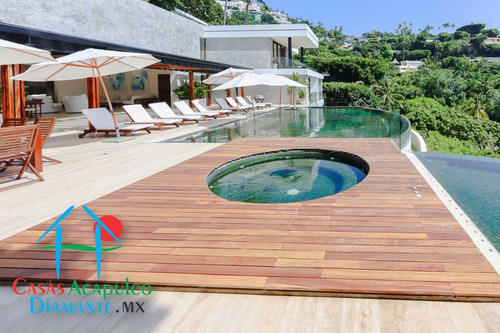 Cad La Roqueta. Alberca Y Jacuzzi Con Vista Al Mar. Terraza Familiar, Salón De Juegos, Spa