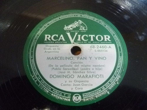 Pasta Domingo Marafioti Y Su Orquesta Rca Victor 682460 C34