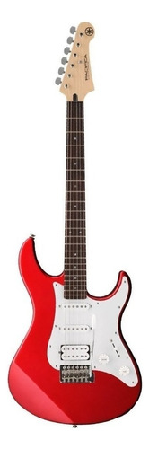 Guitarra elétrica Yamaha PAC012/100 Series 012 stratocaster de  mogno 2023 metallic red brilhante com diapasão de pau-rosa