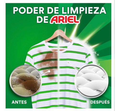 Detergente Ariel Power Pods 3 En 1 - 57 Cápsulas