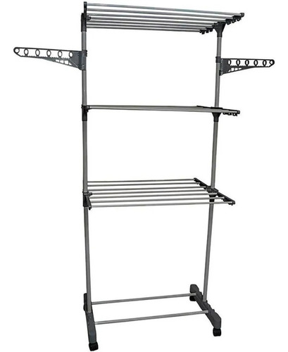 Tendedero Rack Ropa Plegable Espacio Para Ganchos Grande Color Generico