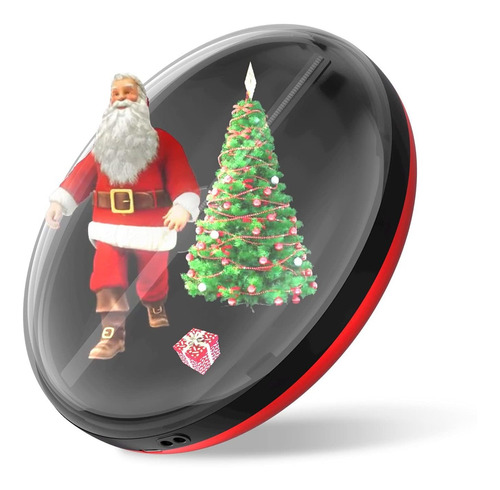 Adorno Bola Navidad Holograma 3d Para Decoracion 5.9