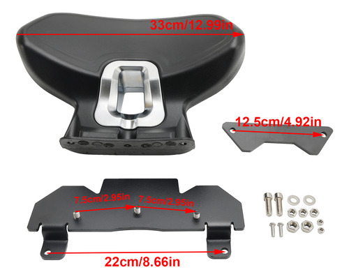 Respaldo De Pasajero Para Bmw C400x 18-23