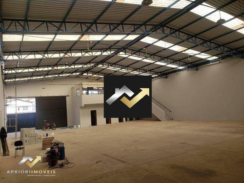 Galpão Para Alugar, 700 M² Por R$ 12.000/mês - Jardim Guarará - Santo André/sp - Ga0103