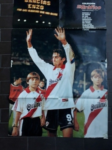 Poster El Grafico Despedida Enzo Francescoli 1 Agosto 1999