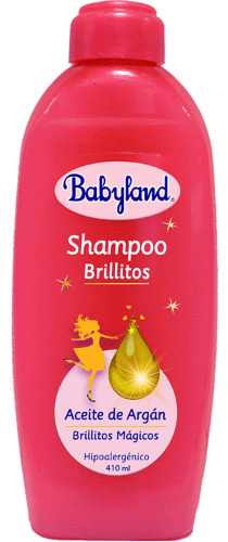 Shampoo Babyland Kids Brillitos De Argan 410 Ml