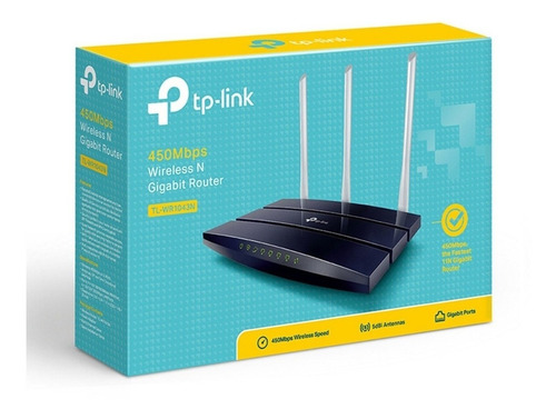 P Router Tp-link Tl-wr1043n Wireless N Gigabit 450mbps