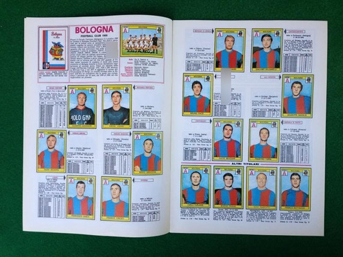 1968-69 Panini Reprint Album Figurinhas Campeonato Italiano (Usado)