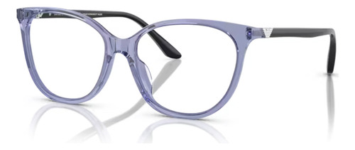Lentes Emporio Armani Ea3249u Colores Oftalmicos Color 6200 Shiny Transparent Blue