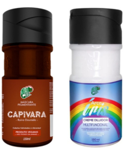 Kit Tonalizante Capivara + Creme Diluidor - Kamaleão Color