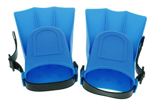 Adultos Aletas De Natación Aletas Ajustables S Azul