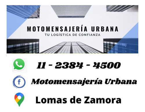 Imagen 4 de 10 de Mensajería En Moto Motomensajería Mercado Envíos Flex Caba