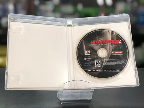 Metal Gear Solid 4 Guns Of The Patriots Ps3 Mídia Física (Usado)