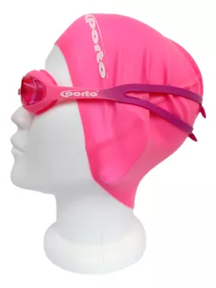 Lente De Natación + Gorra Porto Original Para Niños 2-8 Años