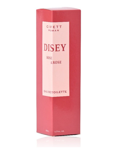 Perfume Civett Versión Disey Rose Femenino X 50ml.