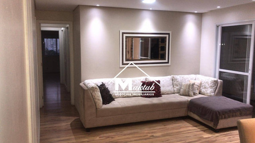 Imagem 14 de 30 de Apartamento Para Alugar, 135 M² Por R$ 7.000,00/mês - Jardim - Santo André/sp - Ap0442